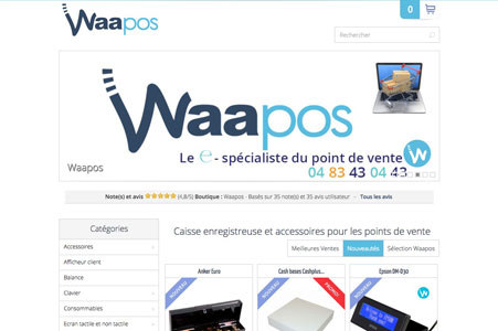 Référencement Naturel Waapos – Matériel point de vente