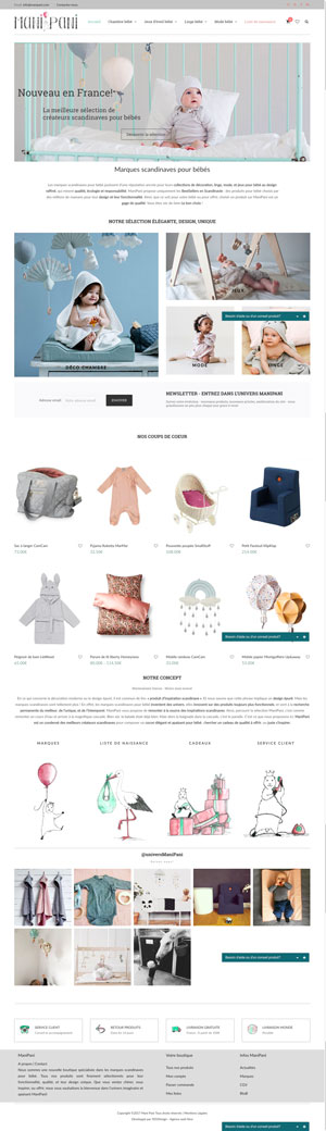 ManiPani | Boutique bébé marques scandinaves | Elégance & Qualité