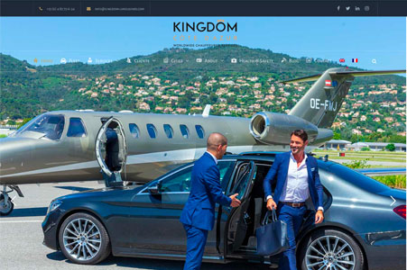 Création site internet Kingdom Limousines
