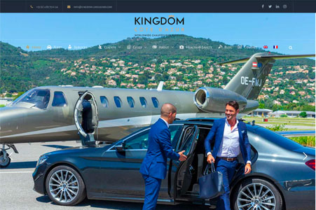 Agence creation site internet Nice - Création site internet Kingdom Limousines