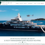 Création site internet Pelagia Yachting | Yachts à vendre