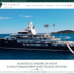 Création site internet Pelagia Yachting | Yachts à vendre