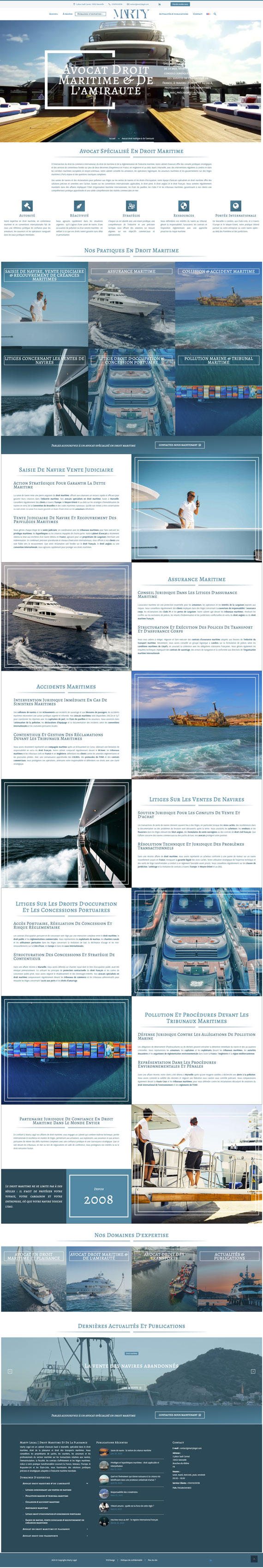 Cabinet d'avocats spécialisé en droit maritime, droit de la plaisance et droit des transports maritimes sur la Côte d'Azur : Marseille, Nice, Cannes, Monaco.